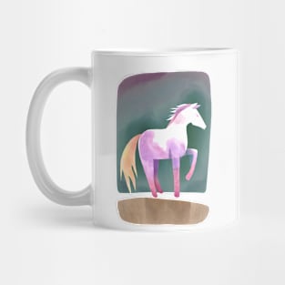 Watercolor Abstract Horse Mug